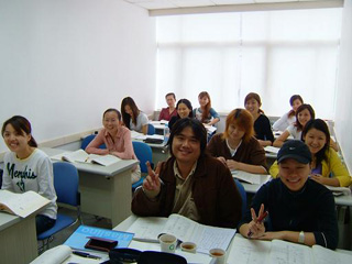 日本語教室の生徒さんたち